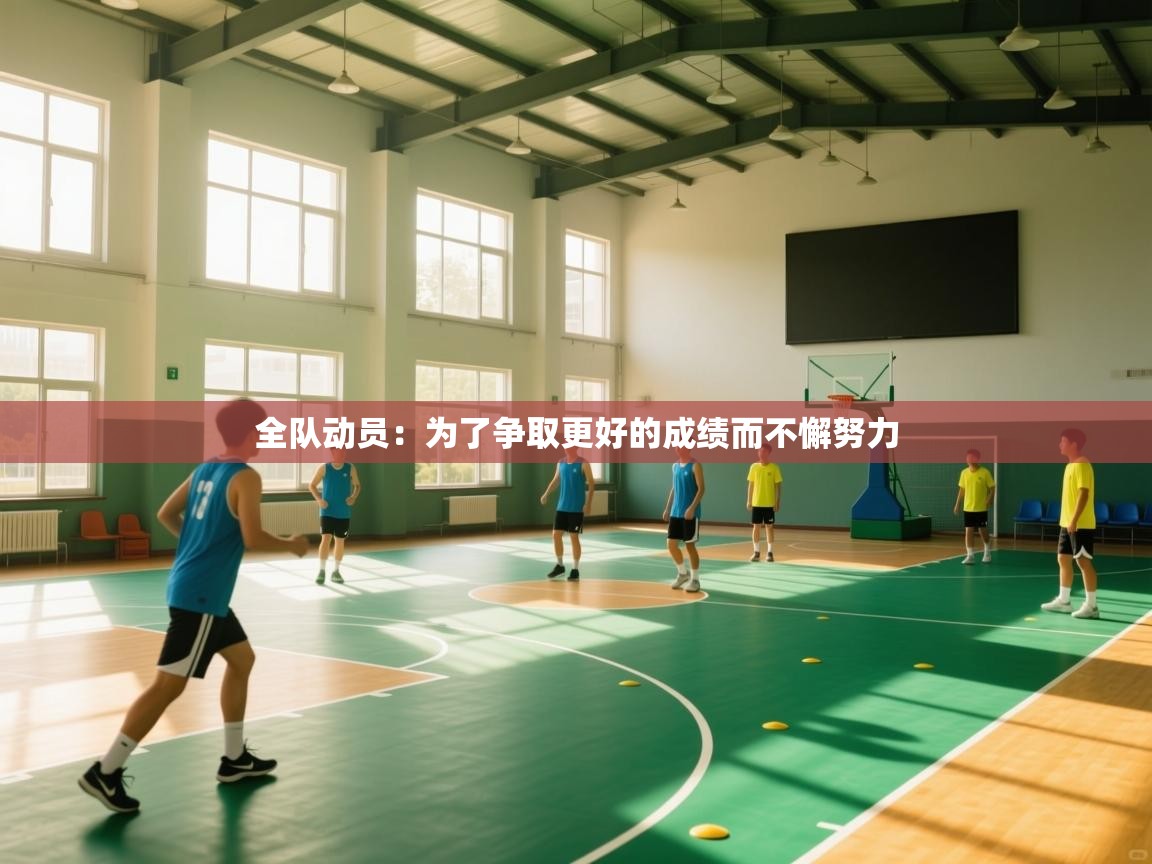 全队动员：为了争取更好的成绩而不懈努力